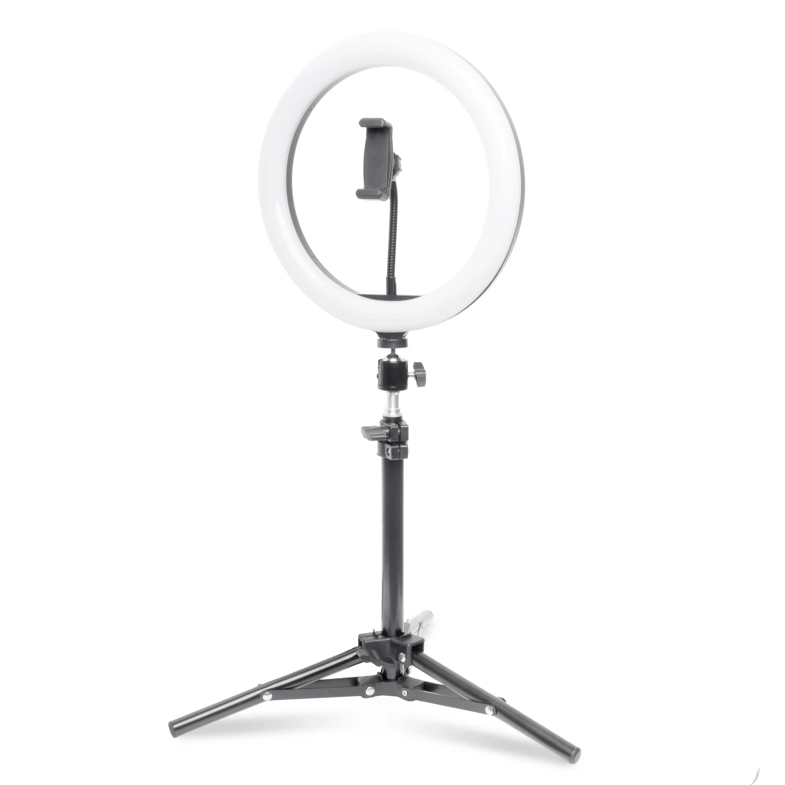 10" Large LED Ring Light with Stand & Smartphone Mount