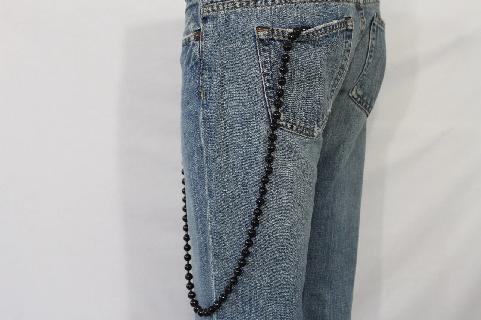 34" Extra Long Ball Wallet Chain