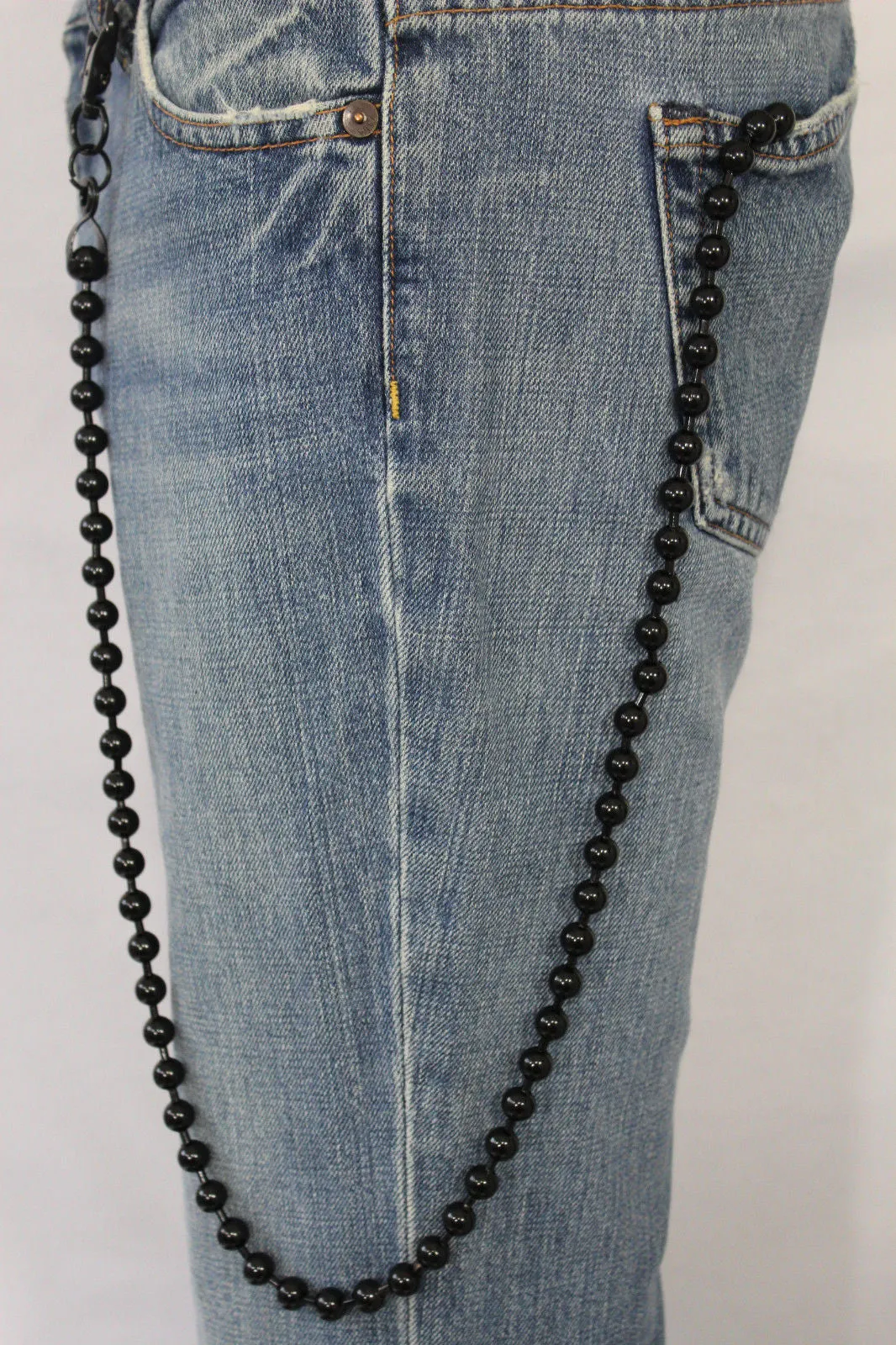 34" Extra Long Ball Wallet Chain