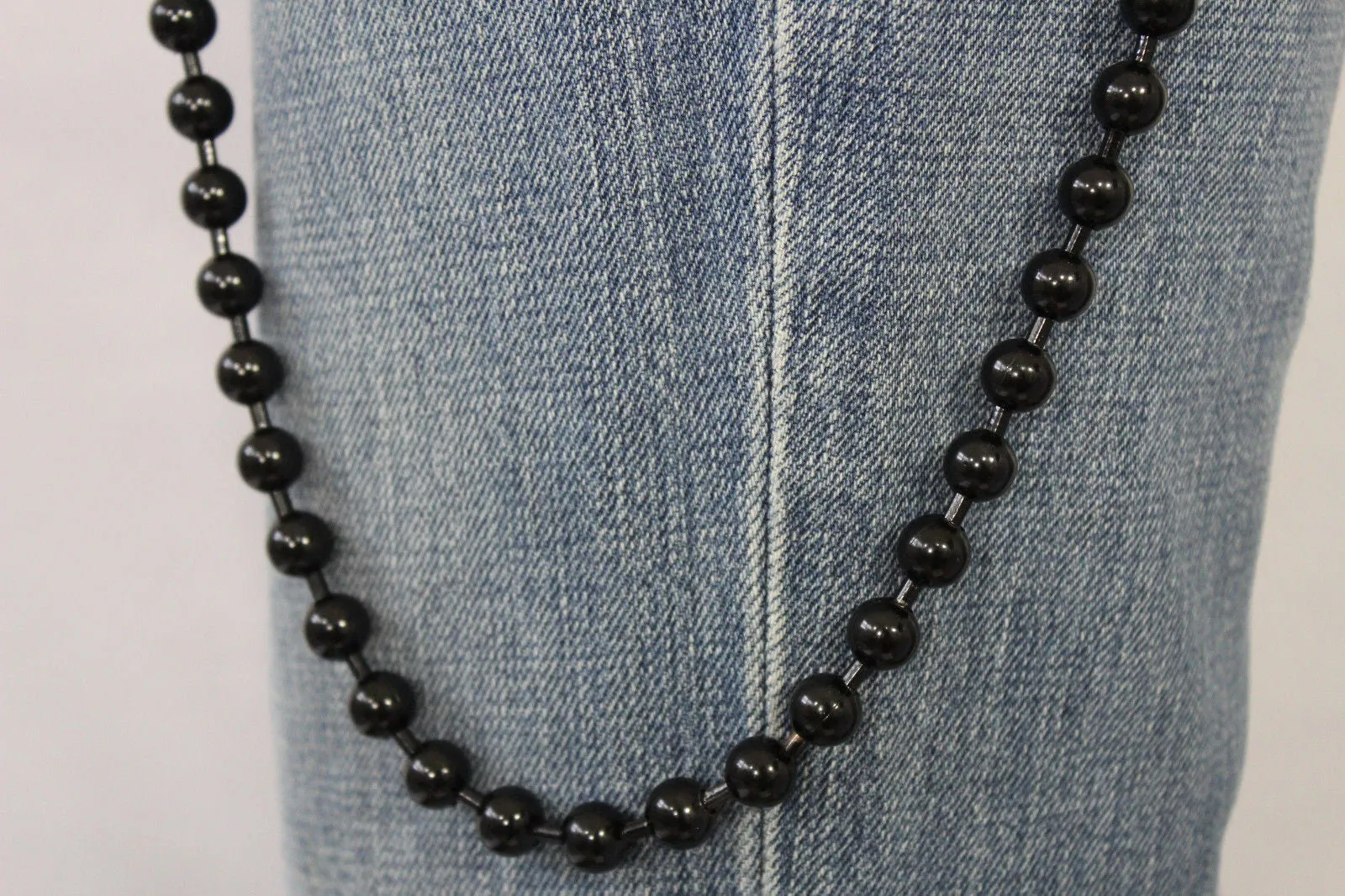 34" Extra Long Ball Wallet Chain