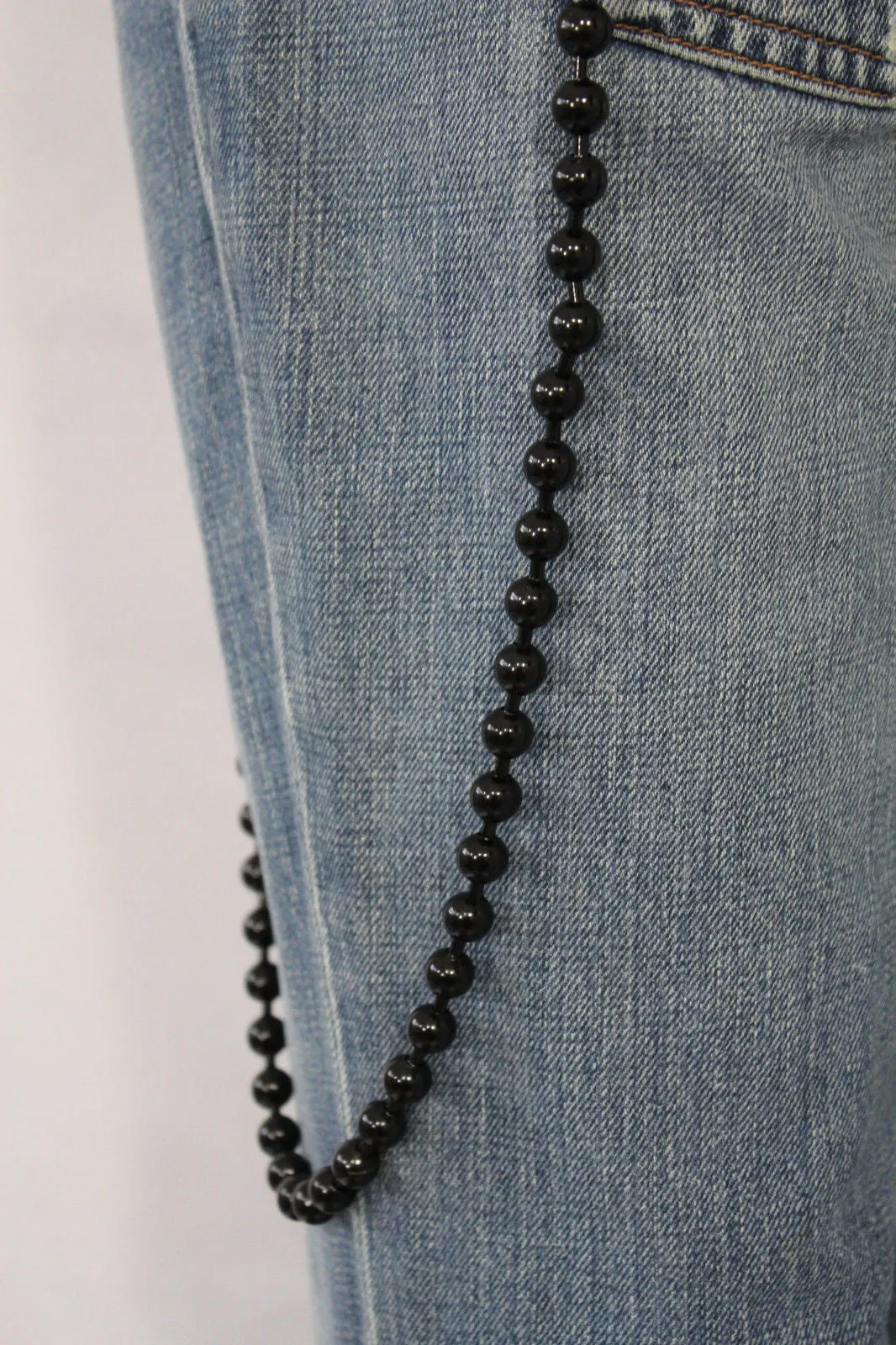 34" Extra Long Ball Wallet Chain