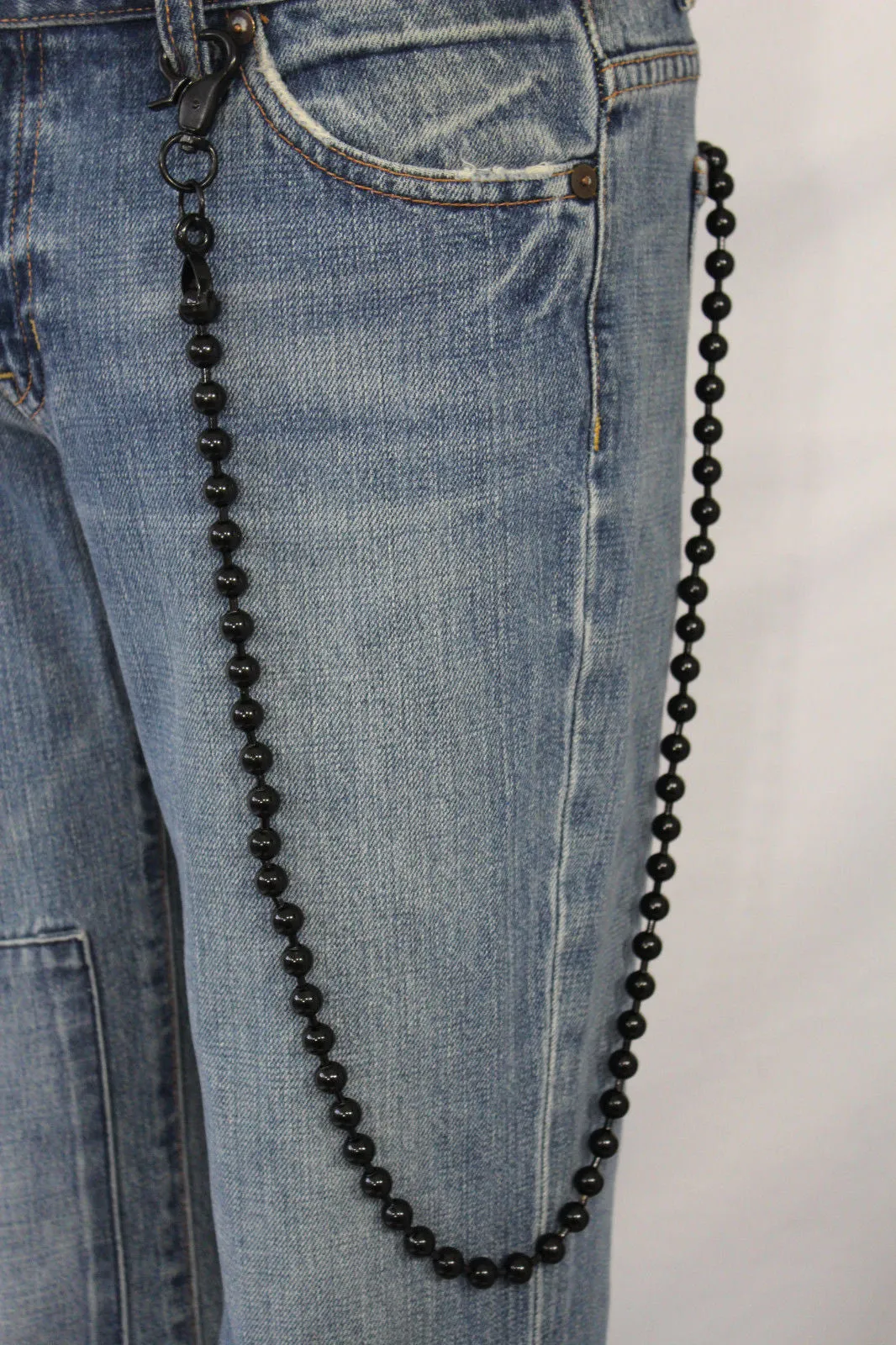 34" Extra Long Ball Wallet Chain