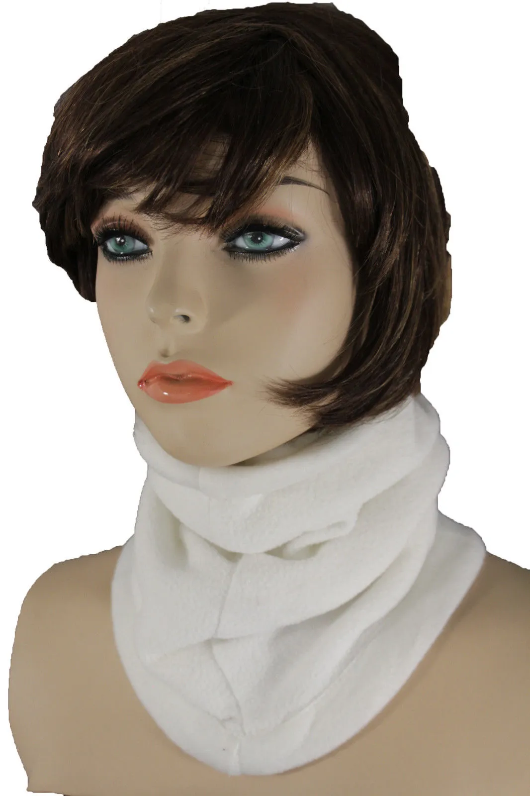 4-in-1 Scarf Turtle Neck Warmer Head Cover Loop Mask Hat