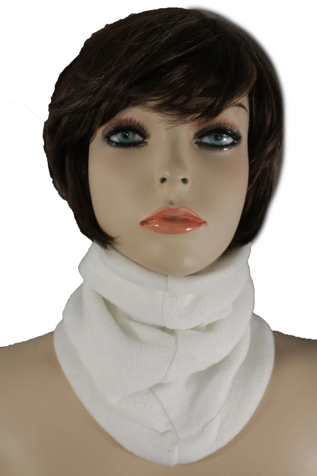 4-in-1 Scarf Turtle Neck Warmer Head Cover Loop Mask Hat