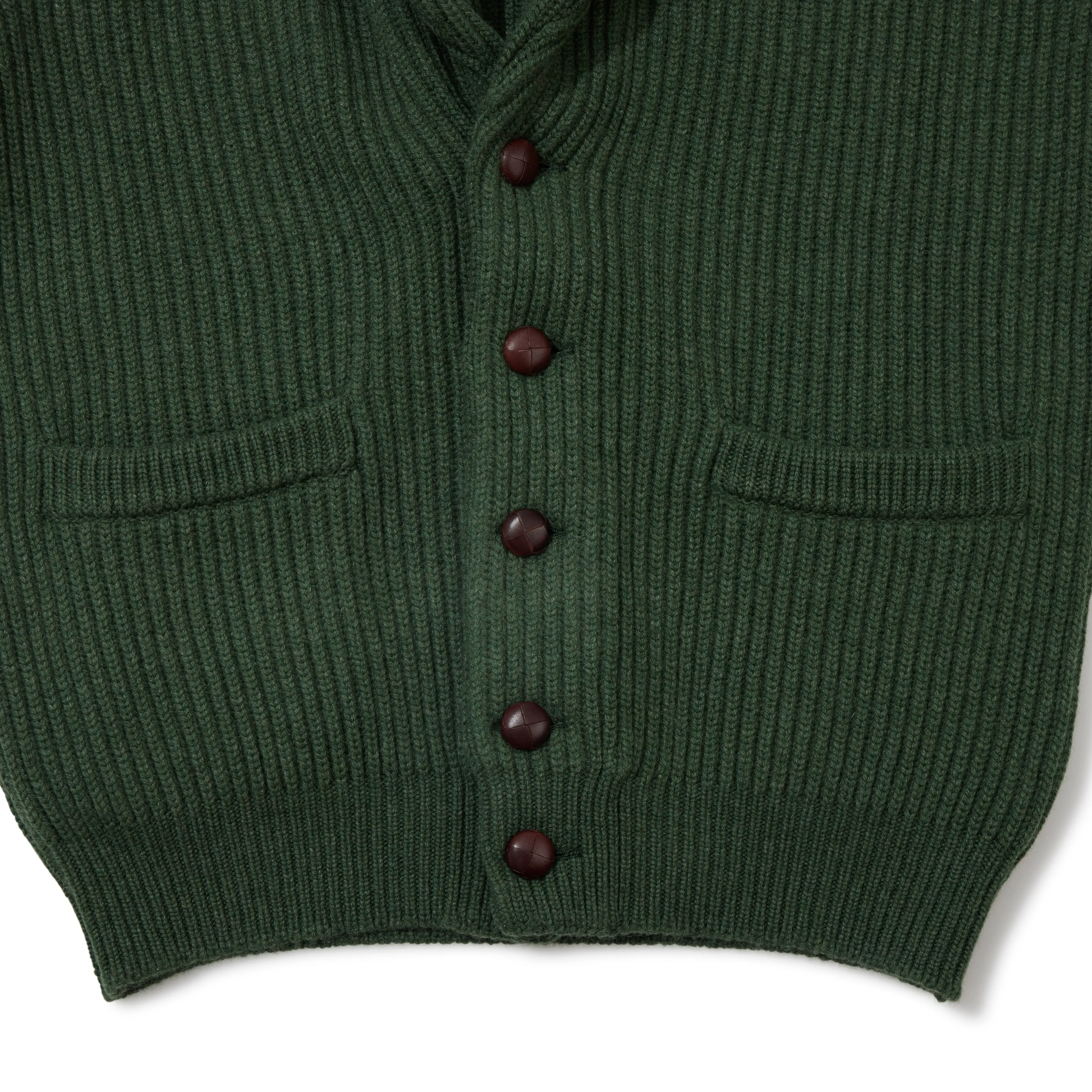 4-ply Cashmere Shawl-collar Cardigan