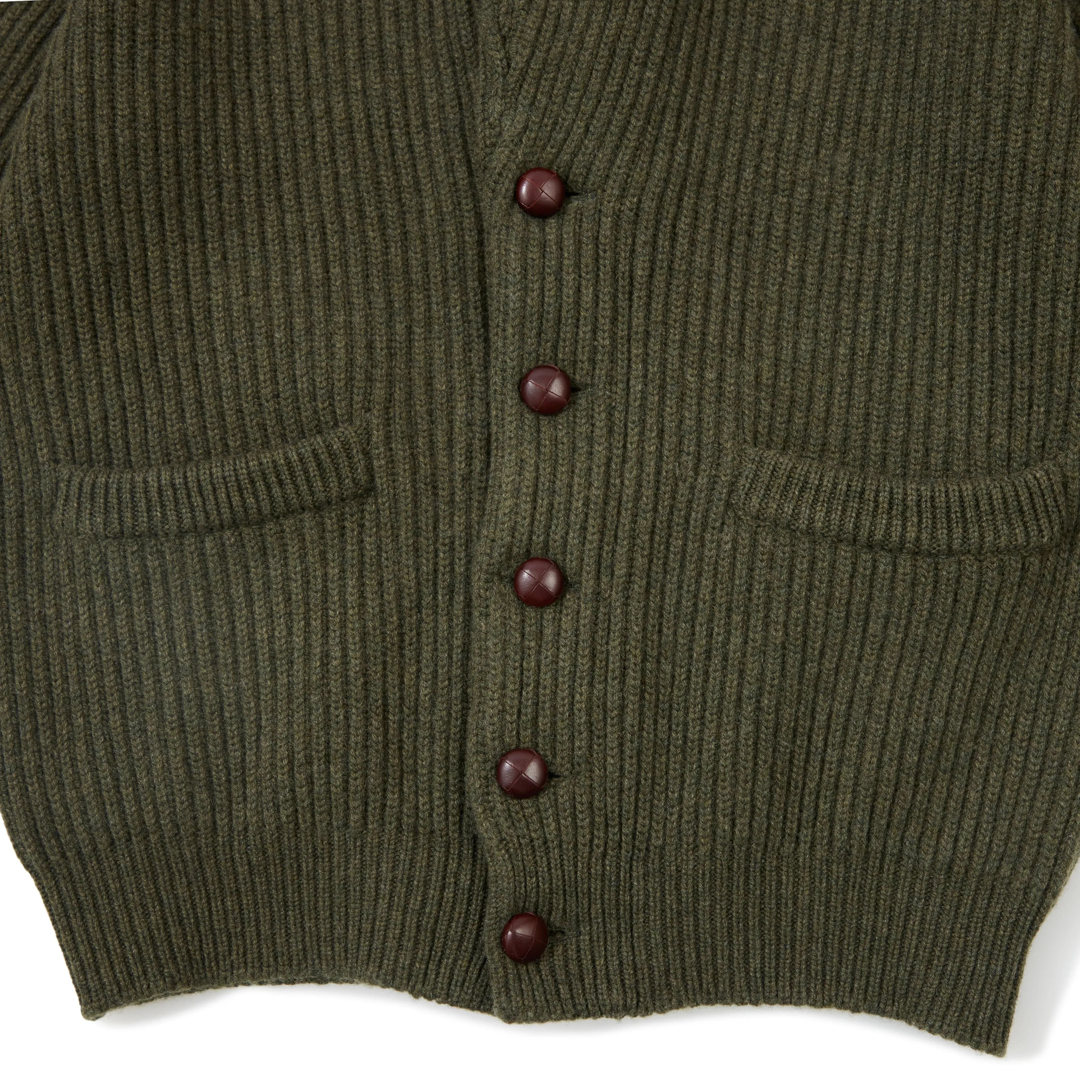 4-ply Cashmere Shawl-collar Cardigan