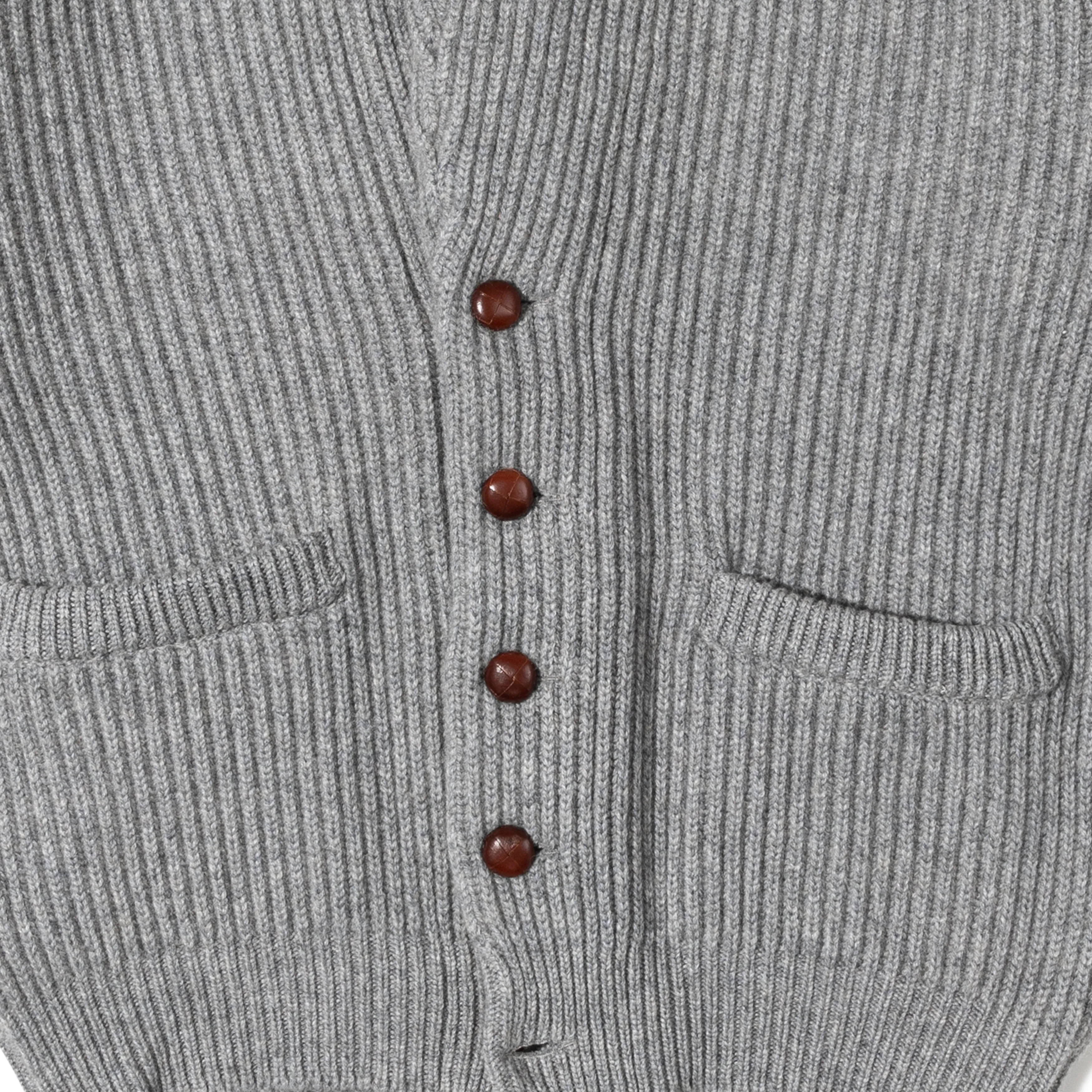 4-ply Cashmere Shawl-collar Cardigan