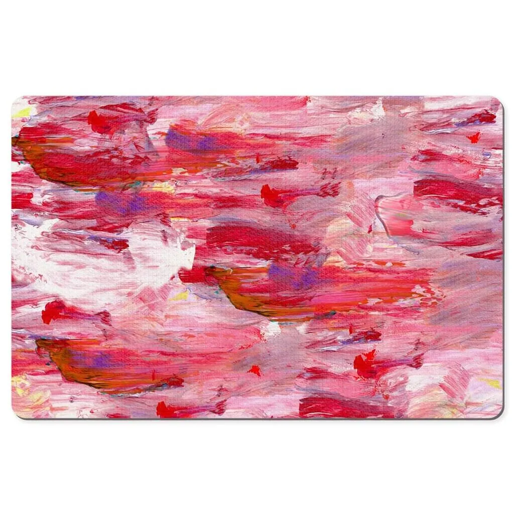 Abstract Art Desk Mats, Desktop Mat, Anti-Slip PU Leather Desk Mouse Mat Pad PC Laptop Office Computer Home Mice Mat Stylish Office Gift