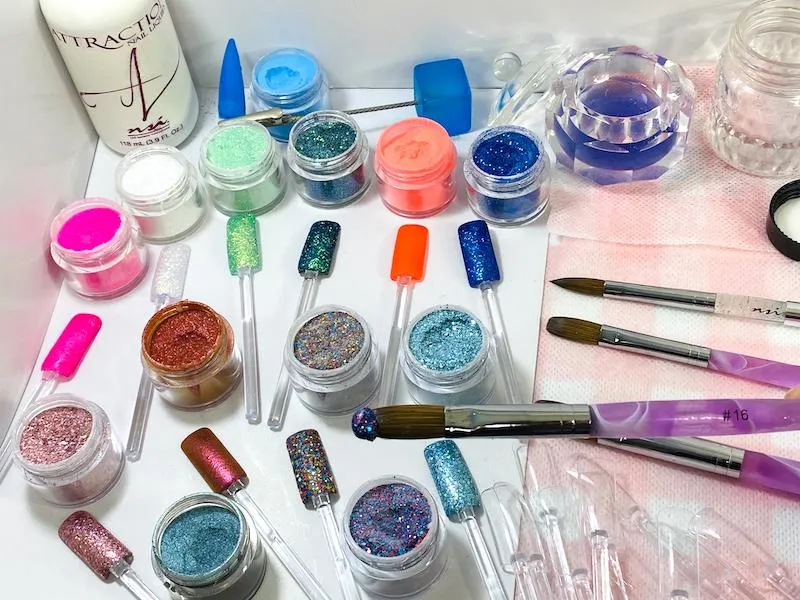 Acrylic Nail Powders ~ Candy Collection