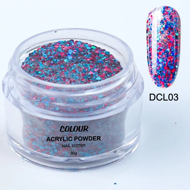 Acrylic Nail Powders ~ Galaxy Colours