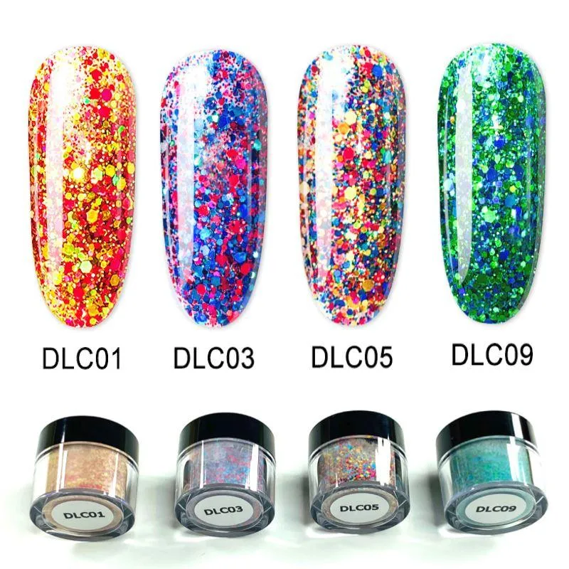 Acrylic Nail Powders ~ Galaxy Colours