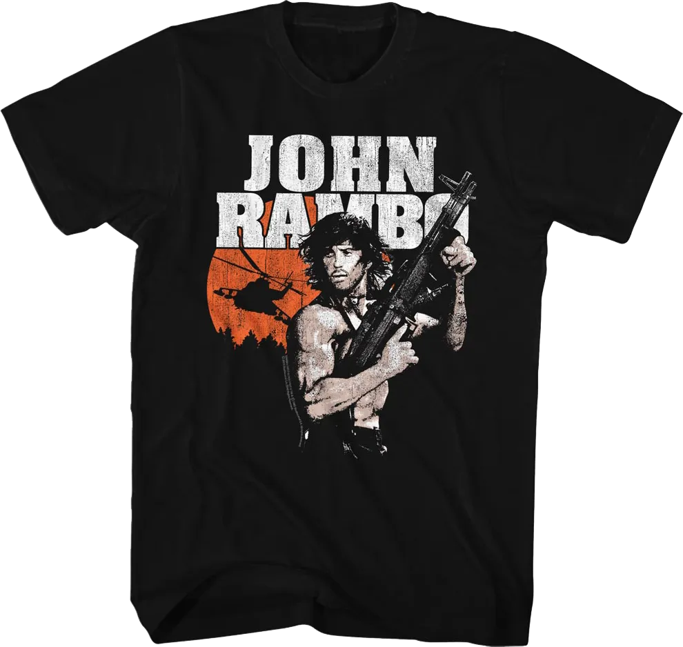 Action Pose Rambo T-Shirt