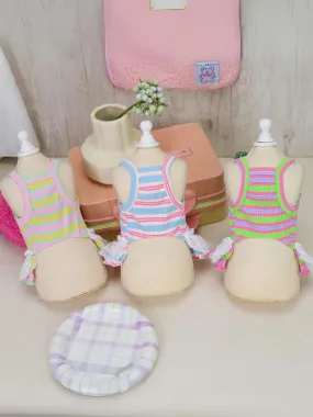 Adorable Striped Summer Lace Dress for Dogs