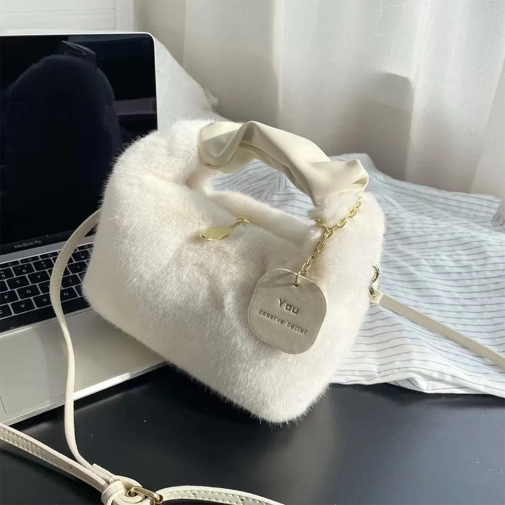 AG Collective Fashionable Fluffy Women's Handbag