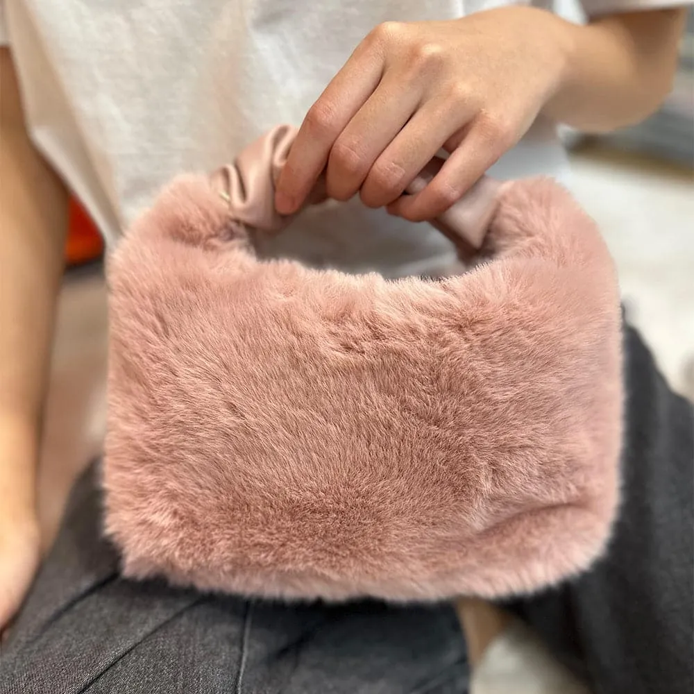 AG Collective Fashionable Fluffy Women's Handbag