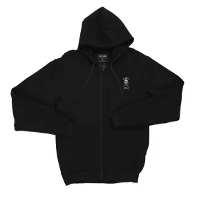 AL50 SKULL ZIP HOOD