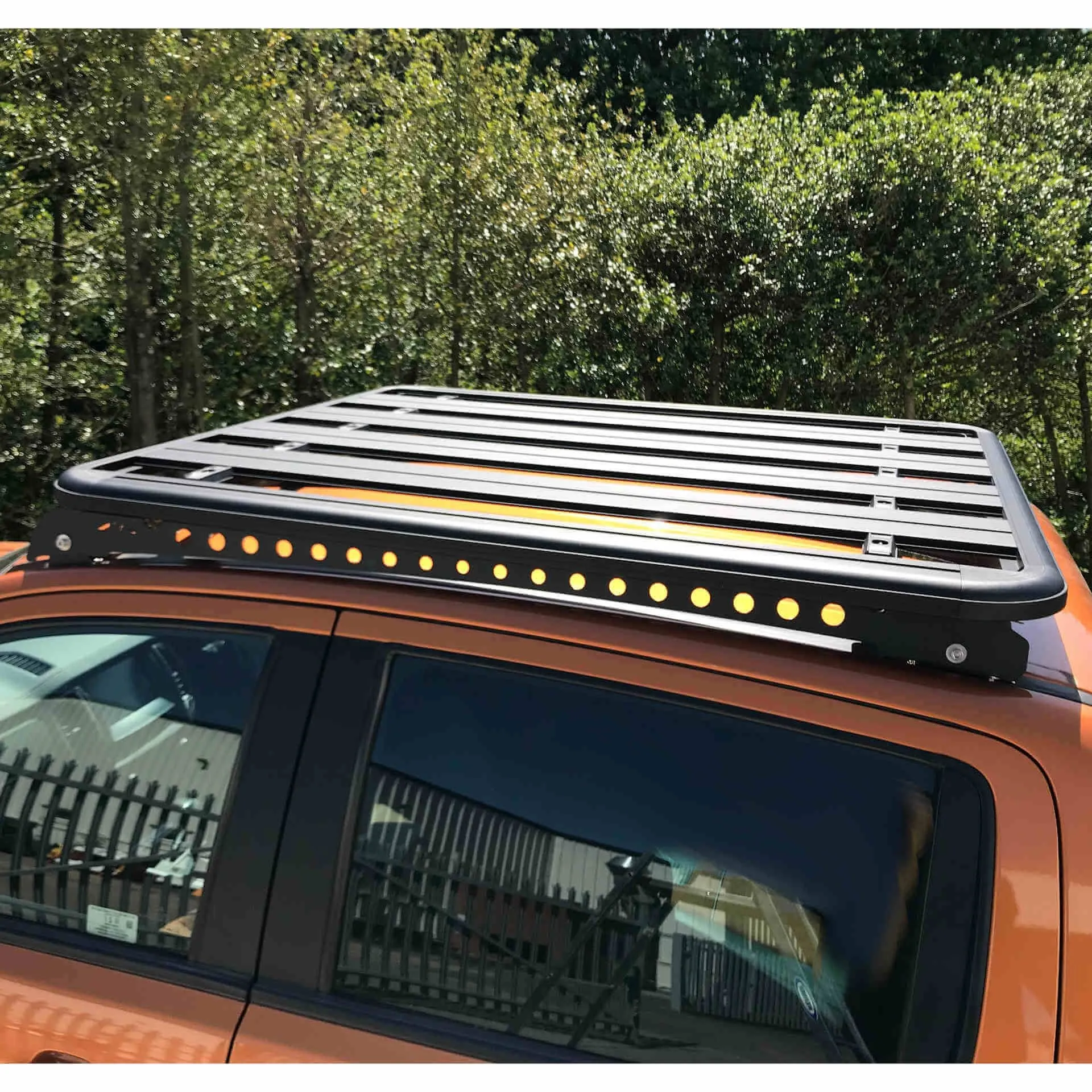 AluMod Low Profile 135cm x 125cm Roof Rack Toyota Hilux 2016 