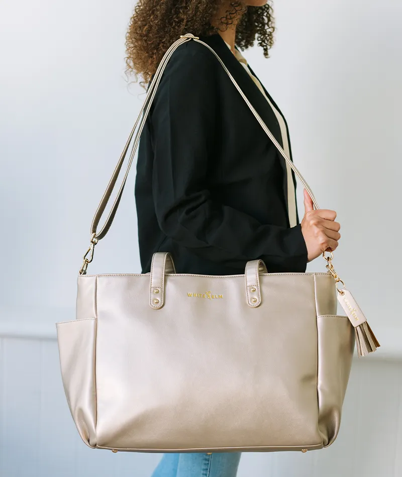 Aquila Tote Bag - Champagne