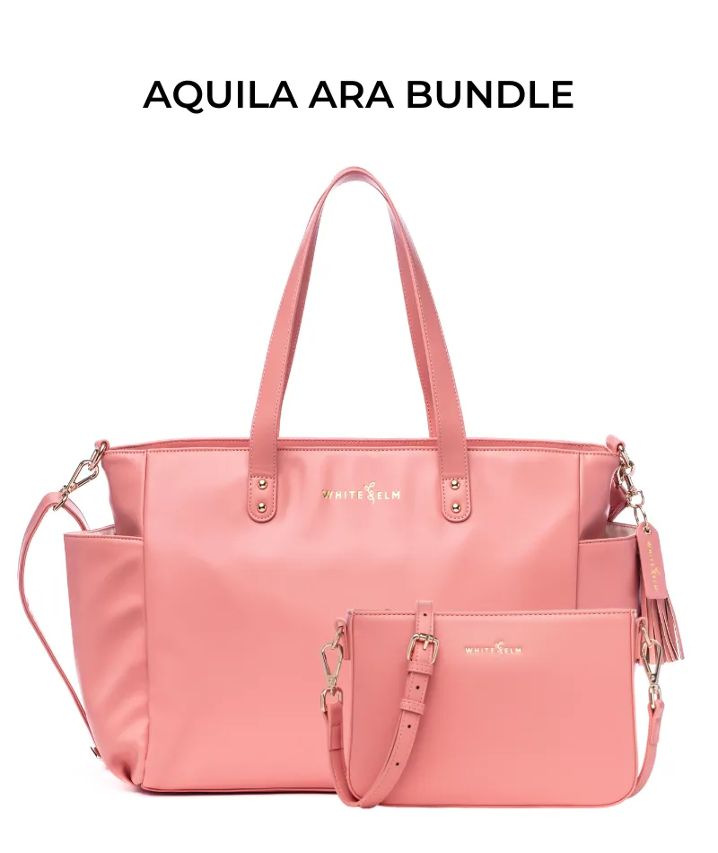 Aquila Tote Bag - Coral