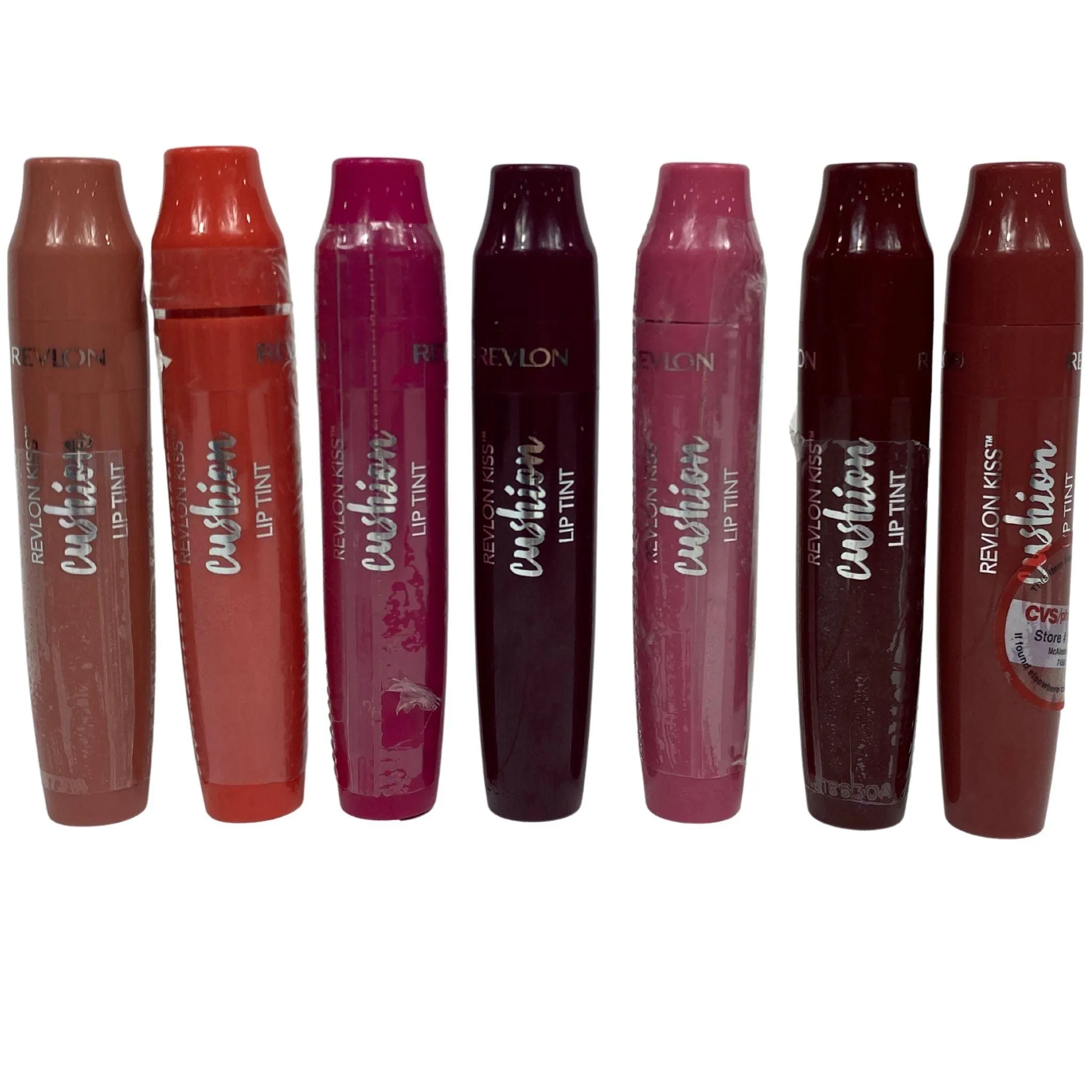 Assorted Revlon Kiss Cushion Lip Tint (50 Pcs Lot)