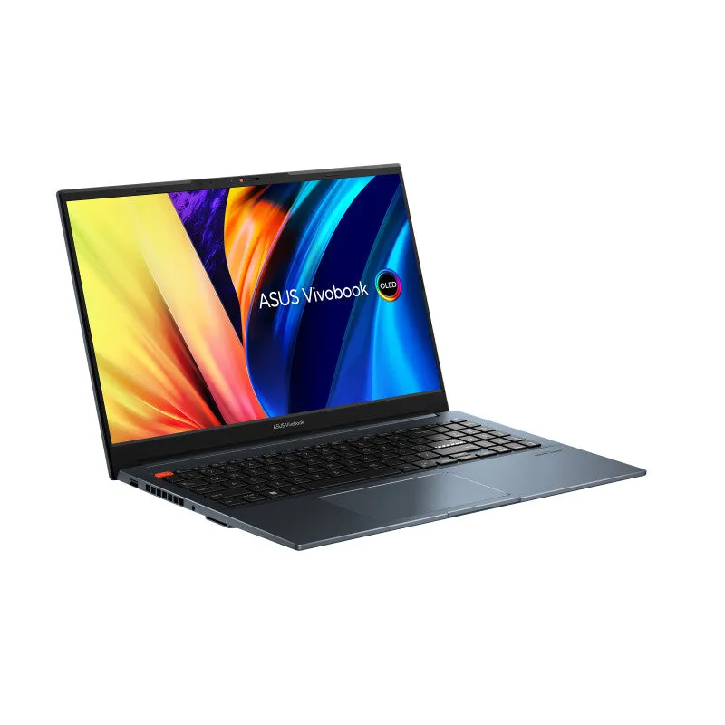 ASUS VivoBook Pro 15 OLED K6502HE-MA034W laptop 39.6 cm (15.6") 2.8K Intel® Core™ i9 i9-11900H 16 GB DDR4-SDRAM 1 TB SSD NVIDIA GeForce RTX 3050 Ti Wi-Fi 6 (802.11ax) Windows 11 Home Blue