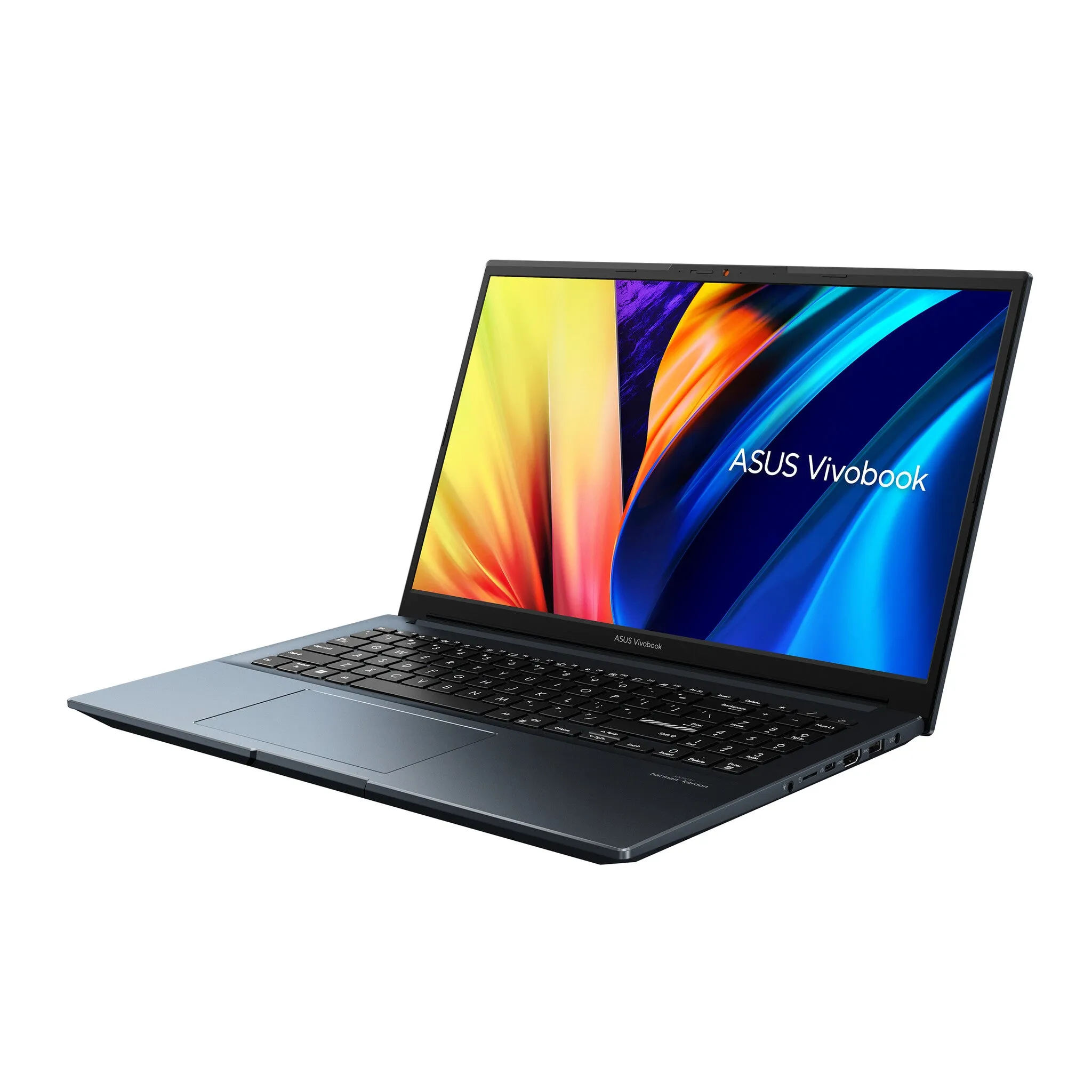 ASUS VivoBook Pro 15 OLED M6500QC-L1031W Laptop 39.6 cm (15.6") Full HD AMD Ryzen™ 7 5800H 16 GB DDR4-SDRAM 512 GB SSD NVIDIA GeForce RTX 3050 Wi-Fi 6 (802.11ax) Windows 11 Home Blue