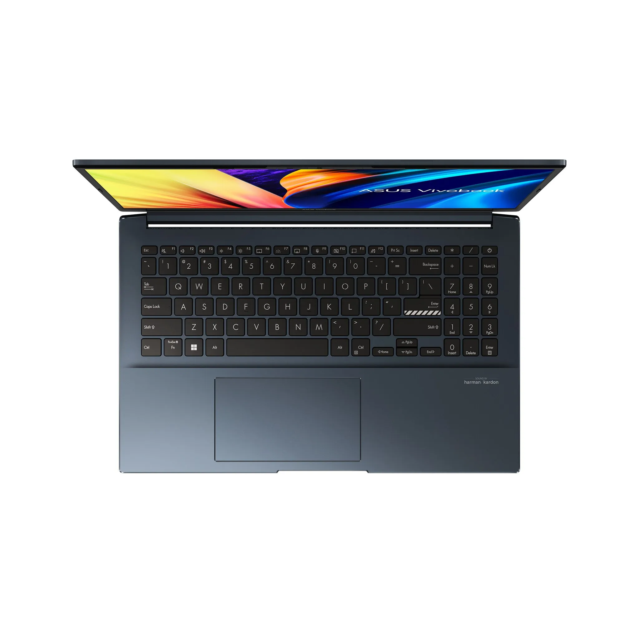 ASUS VivoBook Pro 15 OLED M6500QC-L1031W Laptop 39.6 cm (15.6") Full HD AMD Ryzen™ 7 5800H 16 GB DDR4-SDRAM 512 GB SSD NVIDIA GeForce RTX 3050 Wi-Fi 6 (802.11ax) Windows 11 Home Blue