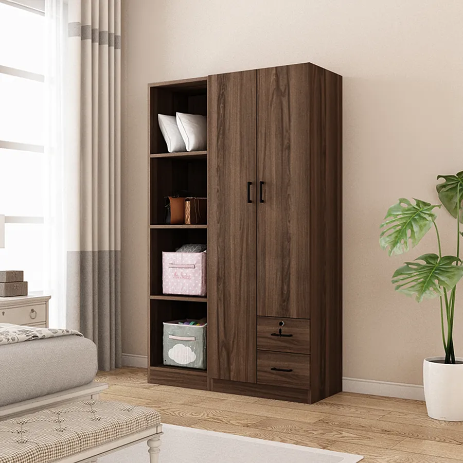 Averie Open Wardrobe with 4 Shelves