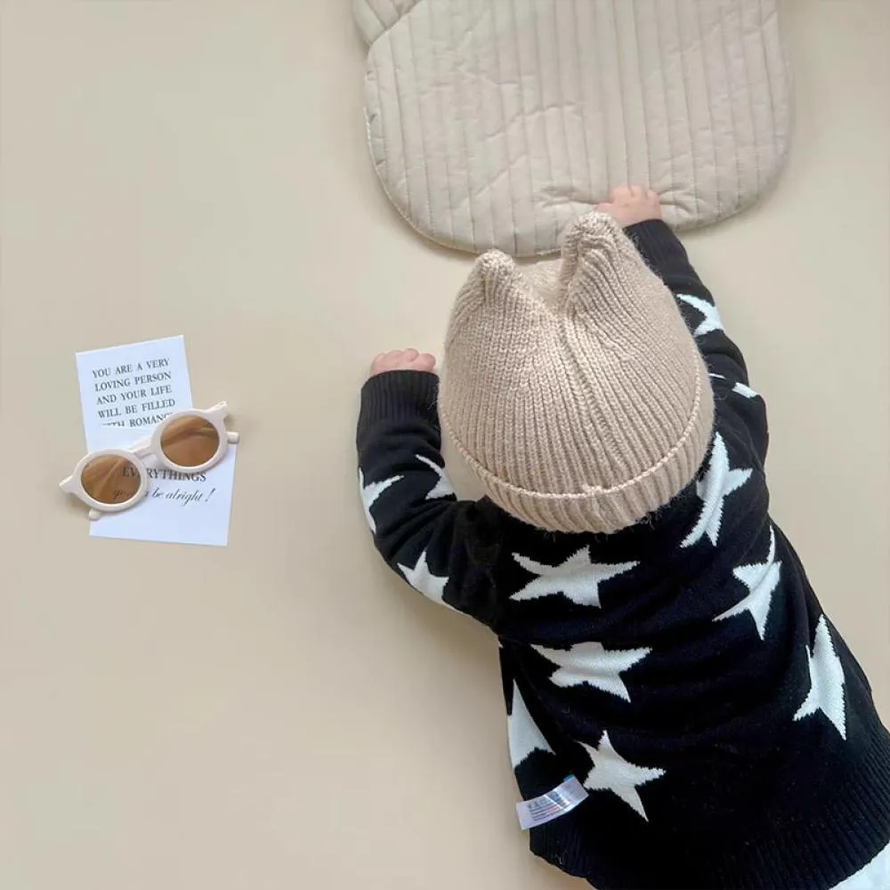 Baby Knitted Sweater Autumn and Winter Unisex Baby Cardigan Coat Wholesale