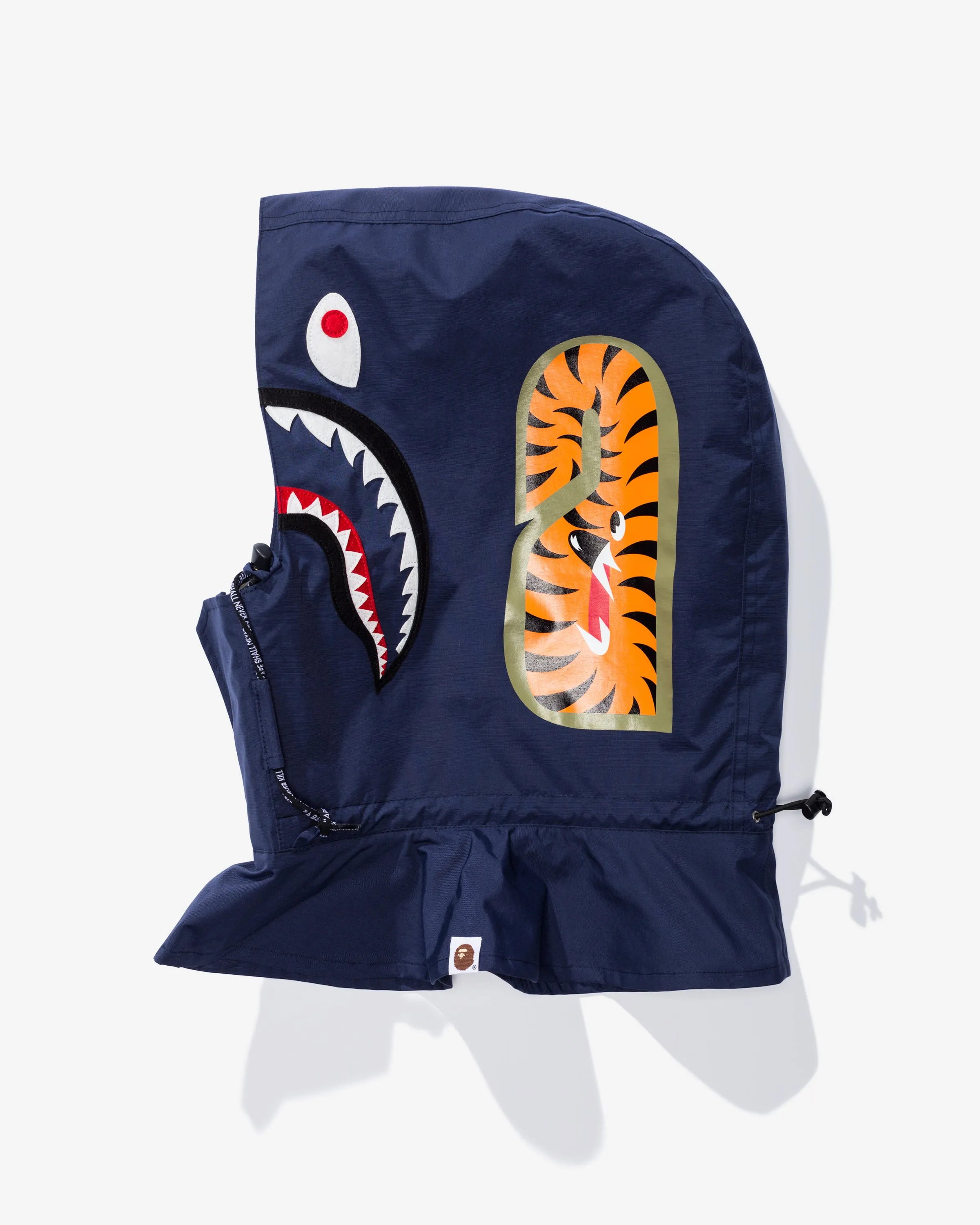 BAPE 1ST CAMO SHARK FACE MASK HOODIE