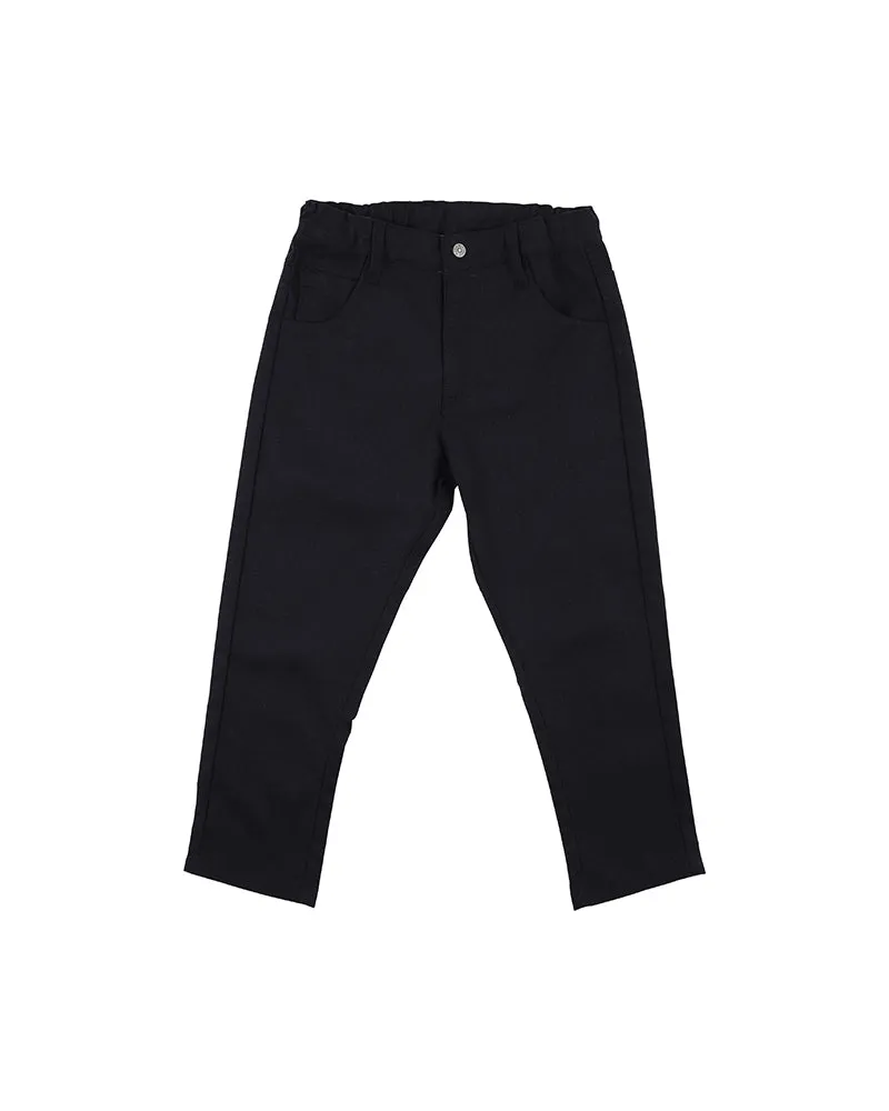 Bebe Albert Navy Pants - Navy (Size 00-7)