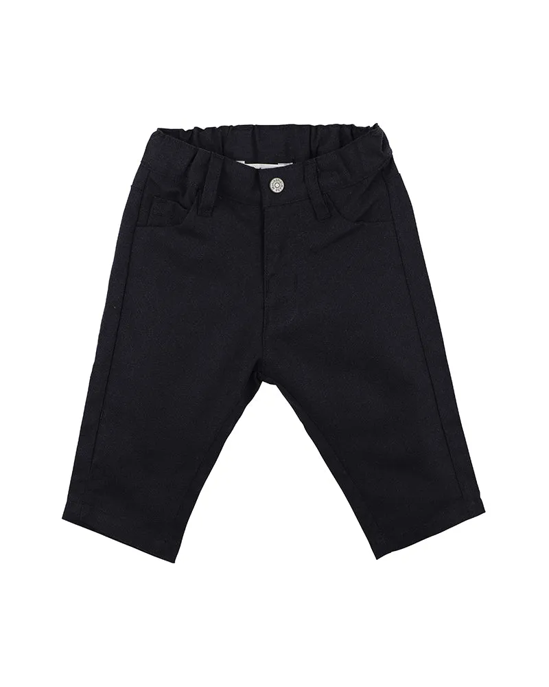 Bebe Albert Navy Pants - Navy (Size 00-7)