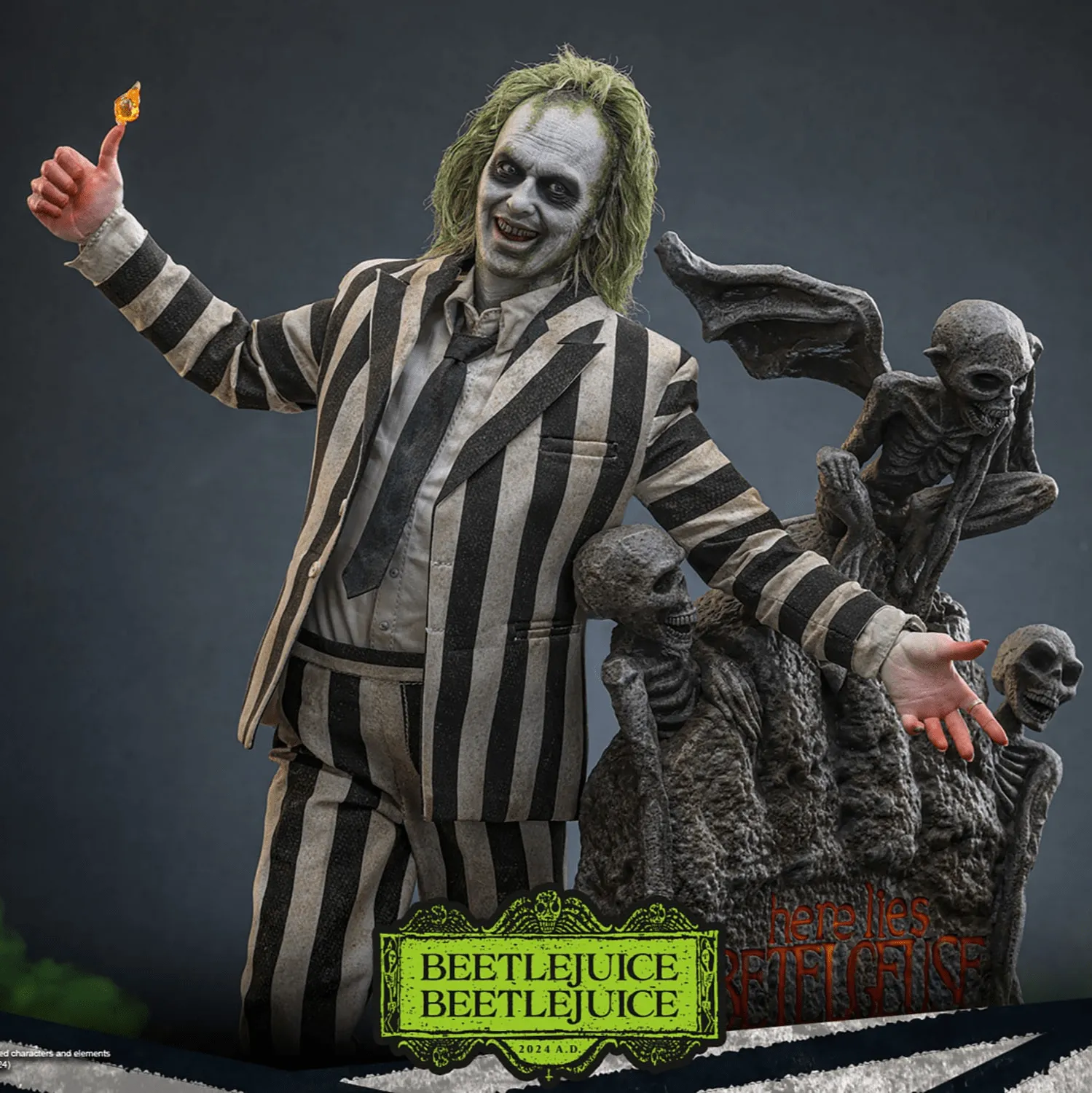 Beetlejuice Beetlejuice Movie Masterpiece Action Figure 1/6 Beetlejuice 30 cm