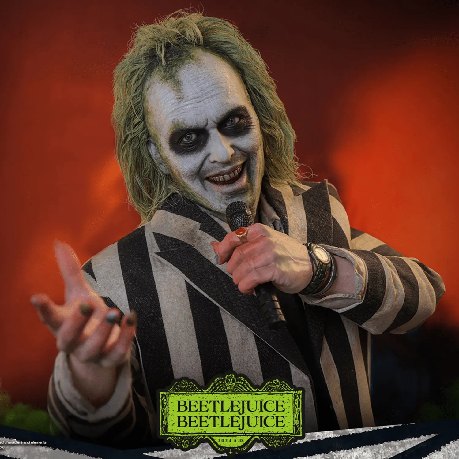 Beetlejuice Beetlejuice Movie Masterpiece Action Figure 1/6 Beetlejuice 30 cm