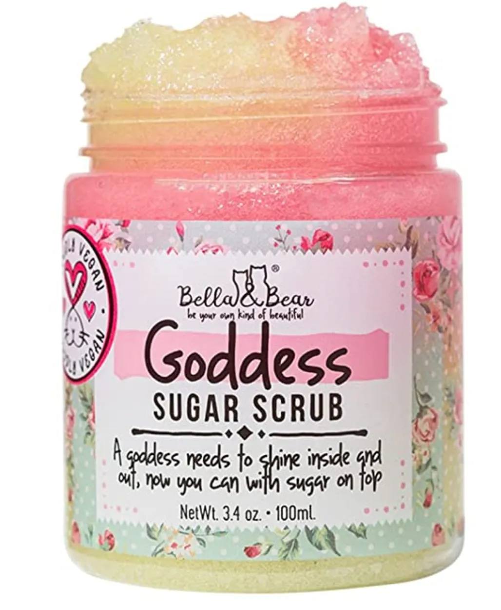 Bella & Bear - Goddess Sugar Scrub - Travel Size