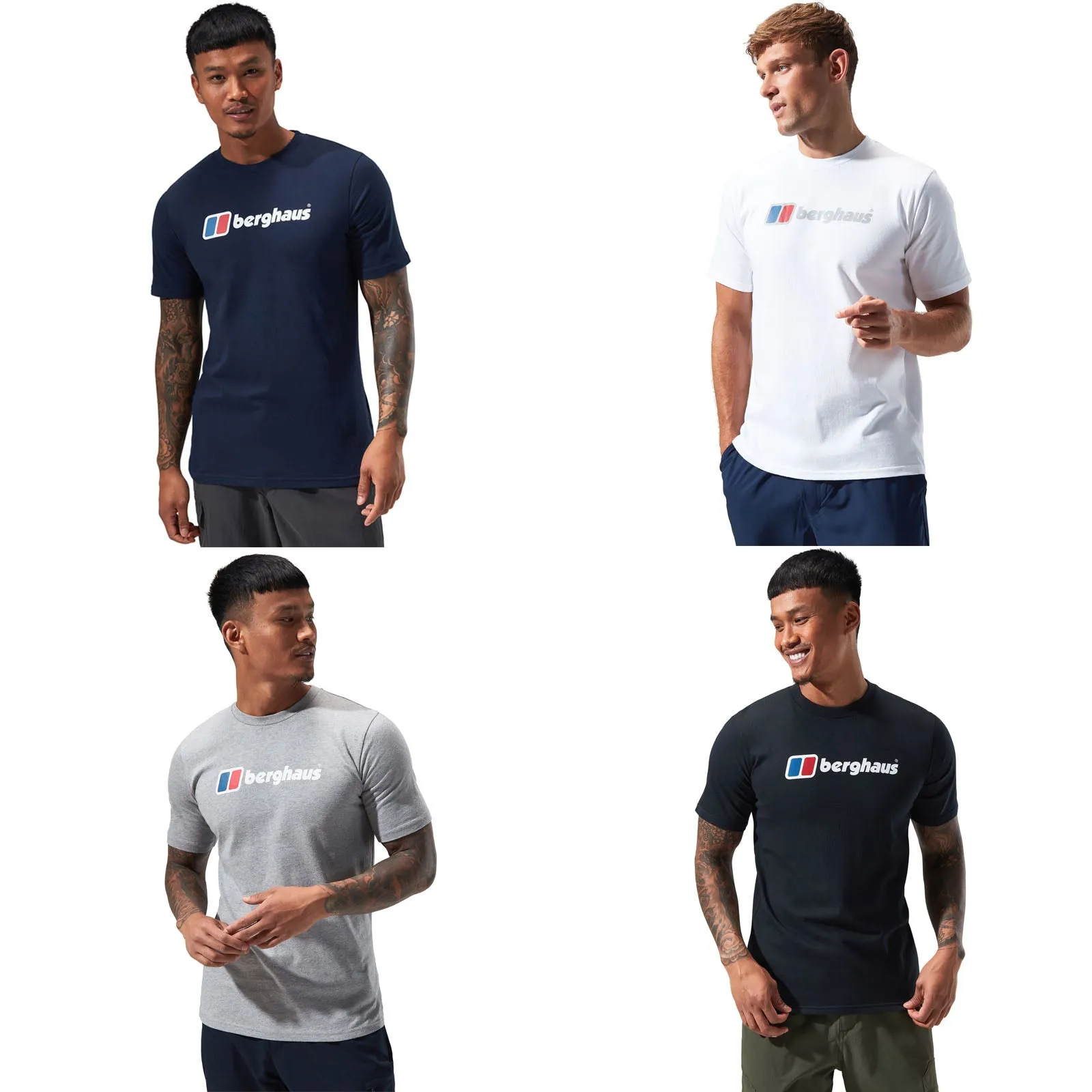 Berghaus Mens Organic Big Classic Logo Tee