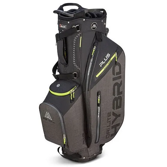 BIG MAX sac trépied DRI LITE Hybrid PLUS 2023 Black Storm Charcoal Lime