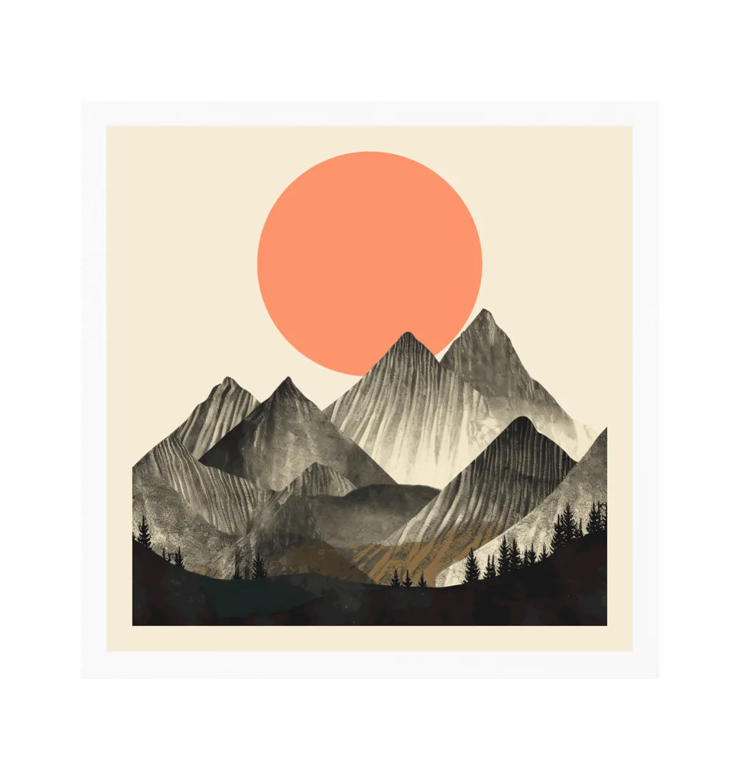 Big Sun Art Print