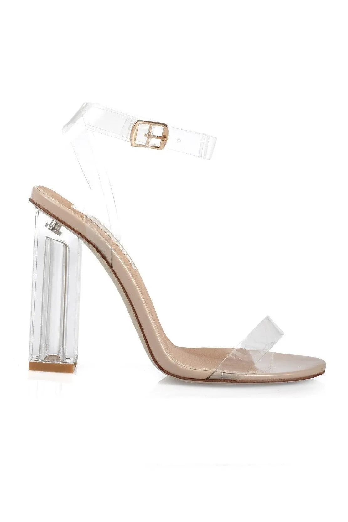 Billini Inca Heels - Nude Patent