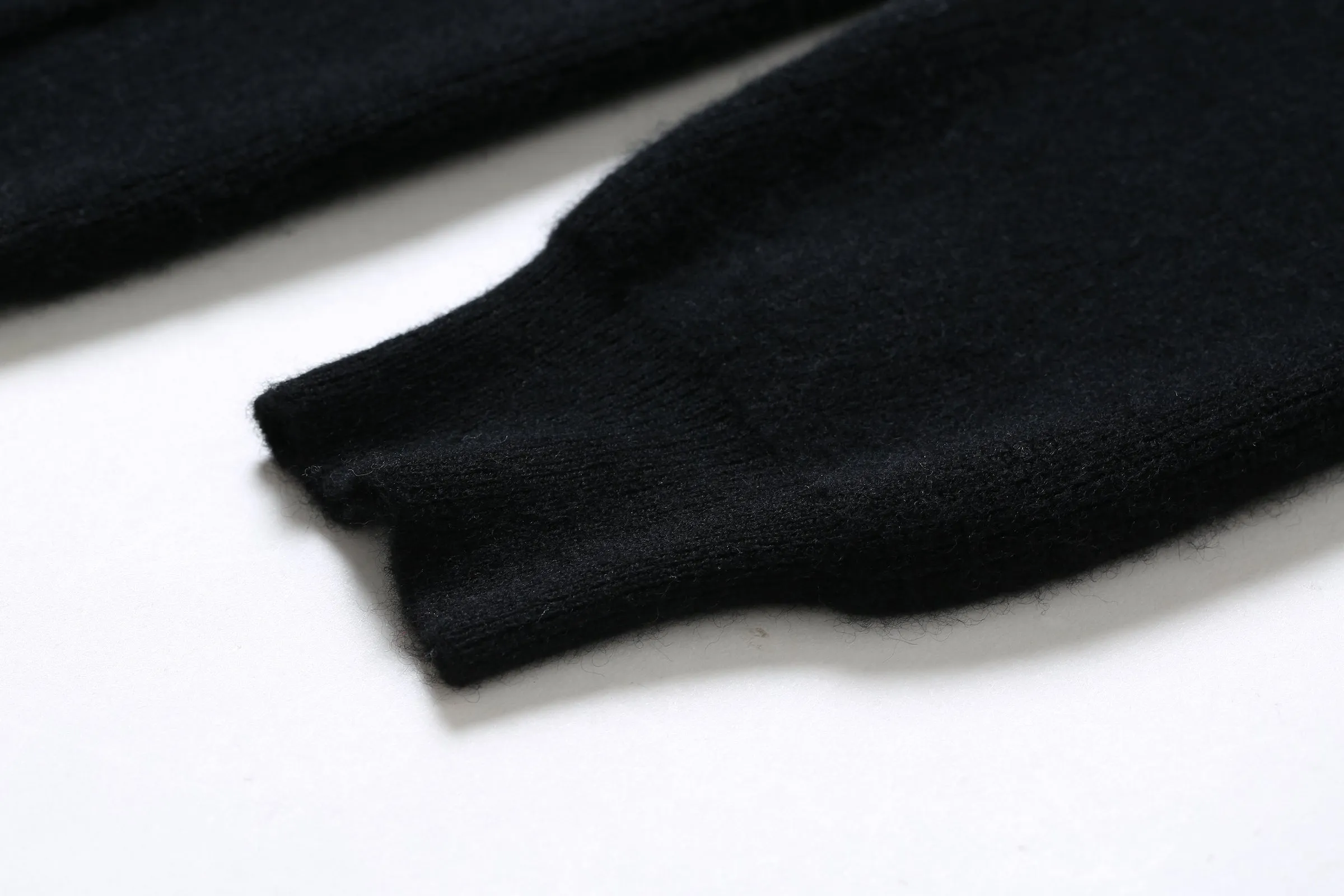 Black Cashmere Cardigan