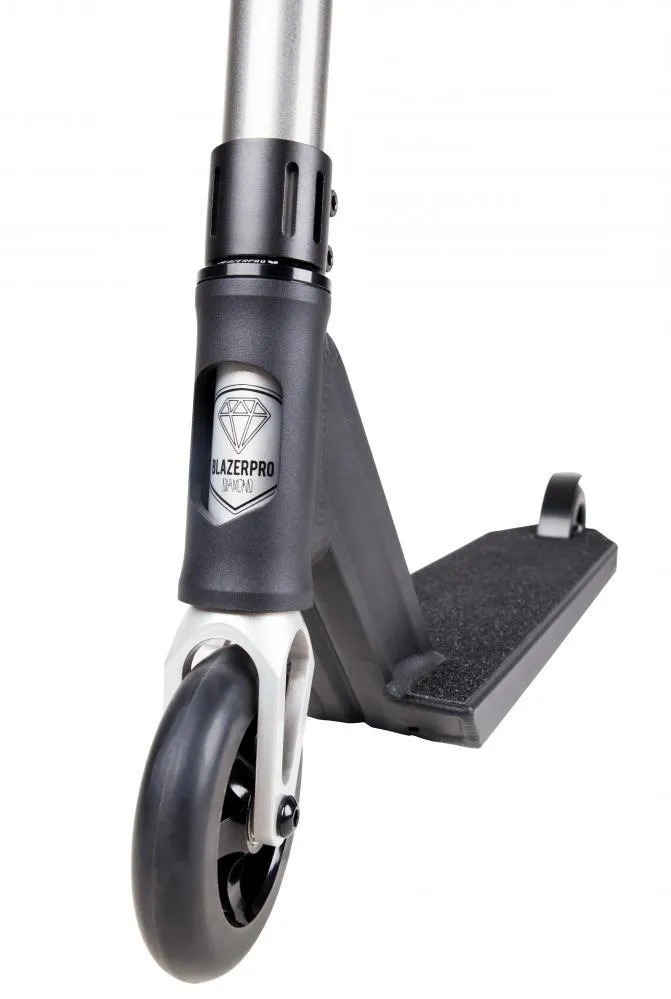 Blazer Pro Diamond Complete Stunt Scooter, Silver