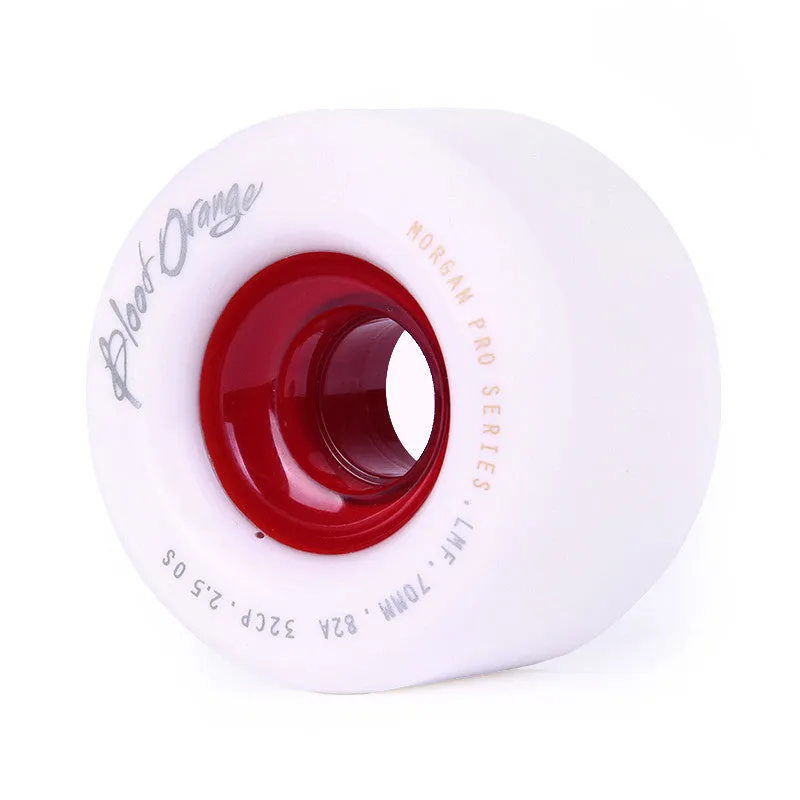 BLOOD ORANGE WHEELS Morgan pro series 70 MM (3 duretés)