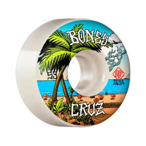 BONES WHEELS (JEU DE 4) STF V2 LOCKS CRUZ BUENA VIDA 53MM