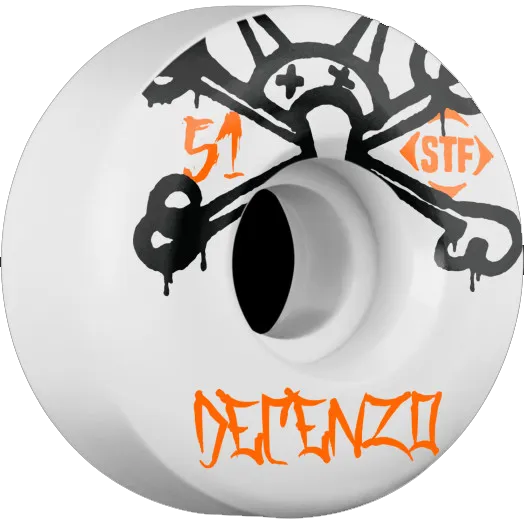 BONES WHEELS (JEU DE 4) STF V2 MAD CHAVO DECENZO 51MM