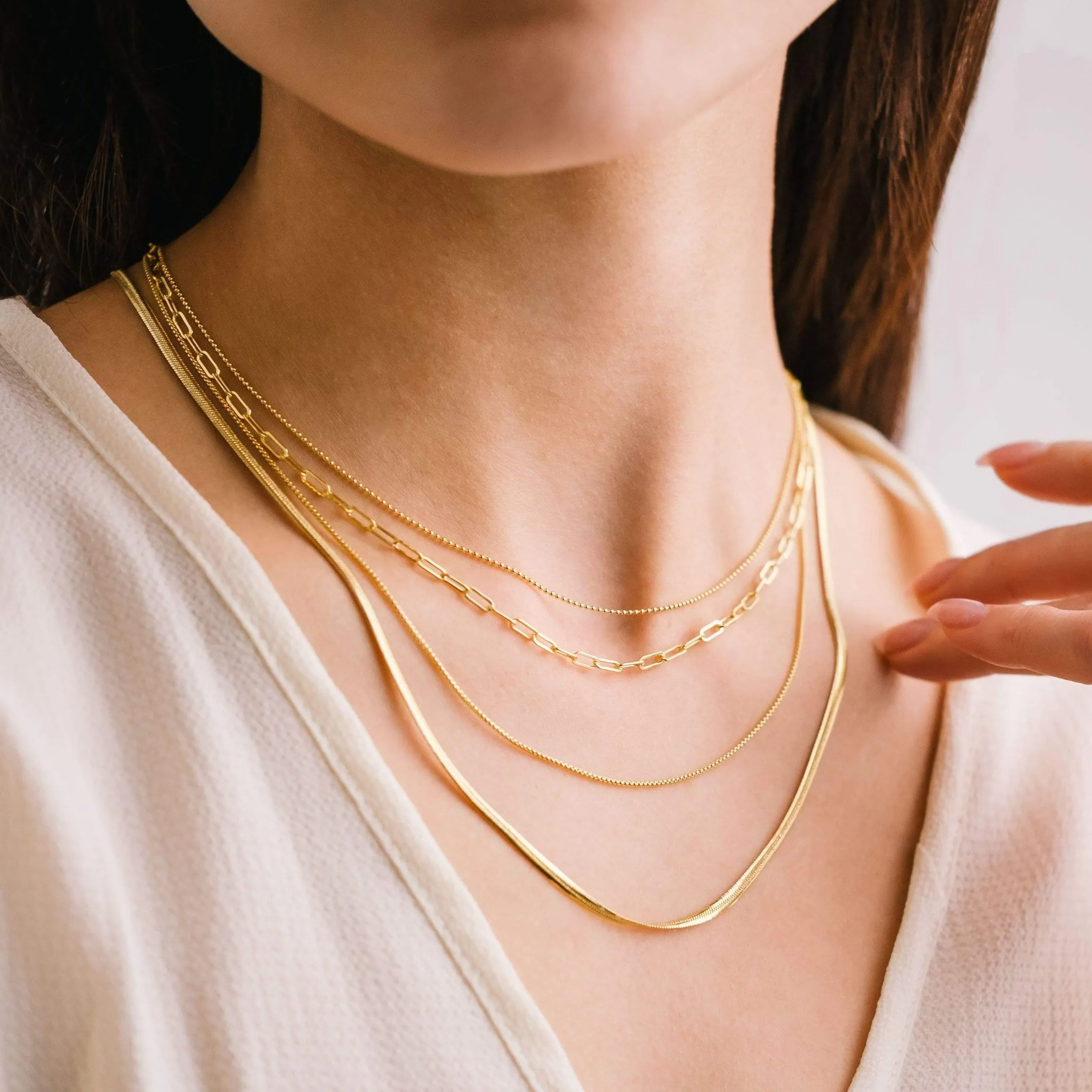 Boyfriend Chain Necklace Gold