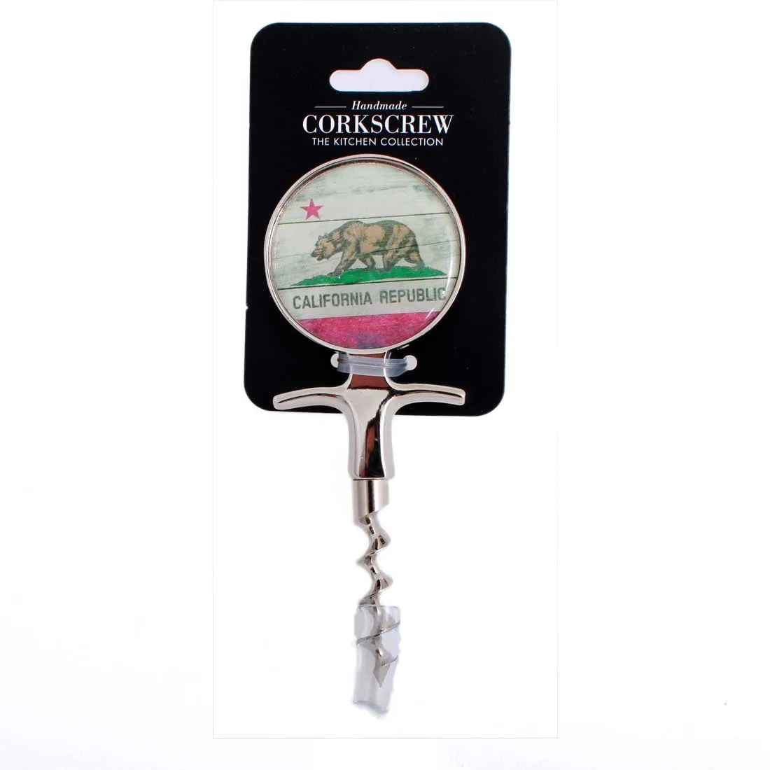 California Republic Bear Flag Wine Corkscrew