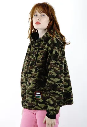 CAMO DUTTY FLEECY HOODIE