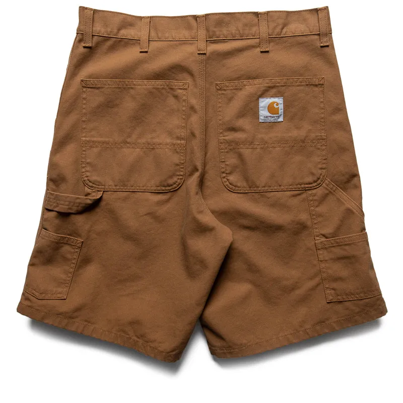 Carhartt WIP Double Knee Shorts - Hamilton Brown