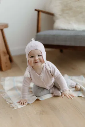 Cashmere Baby Hat with Tassel