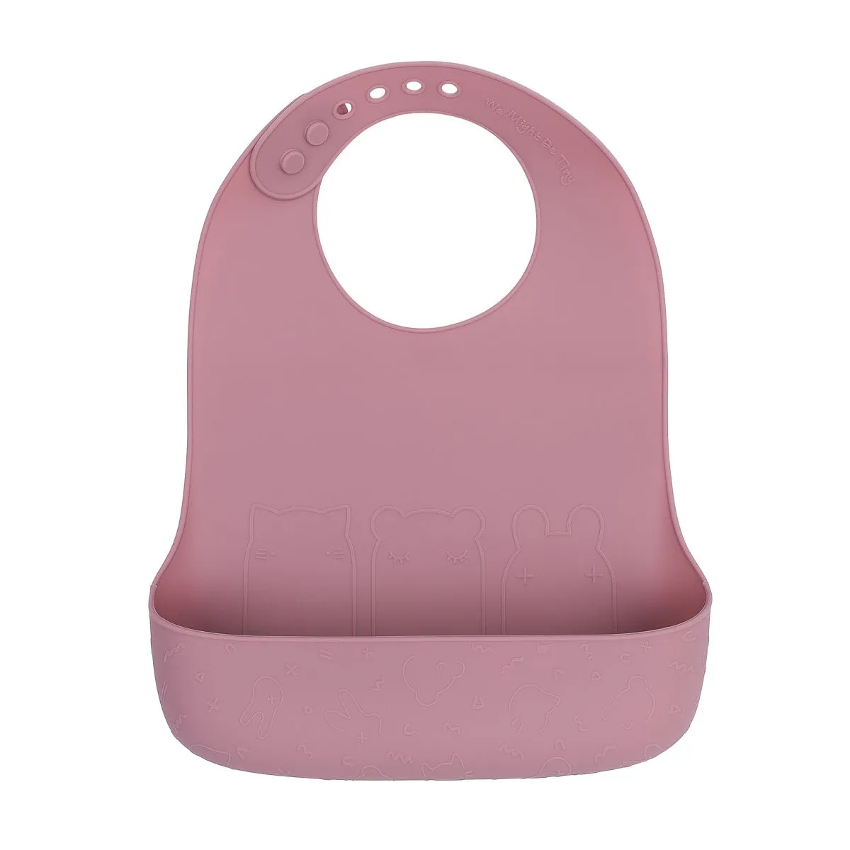 Catchie Bibs® 2.0 - Dusty Rose & Powder Pink